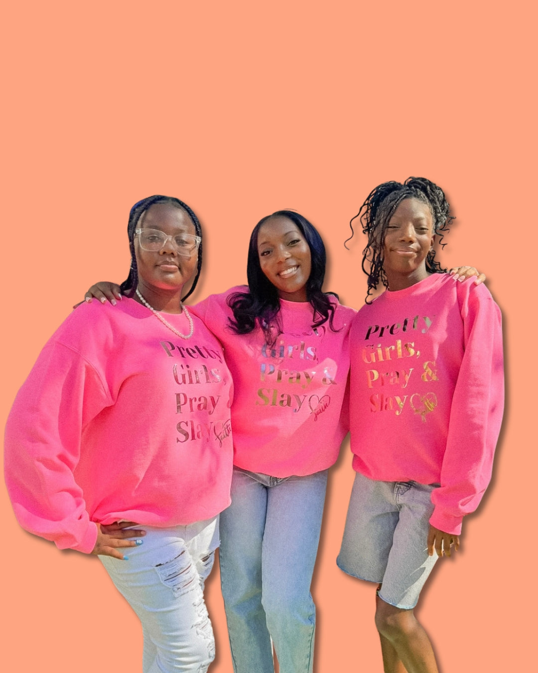 Pretty Girls Pray & Slay Fleece Crew