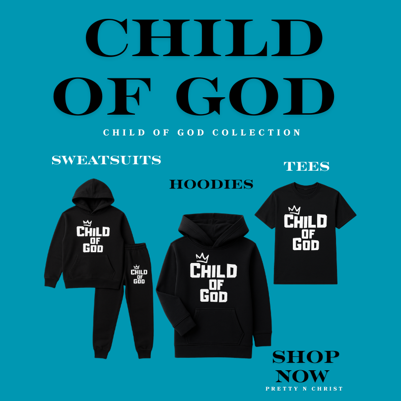 Child of God Sets Black (Hoodie, Pants & Tee)