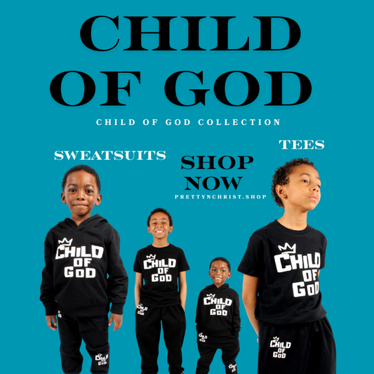 Child of God Sets Black  (Hoodie, Pants & Tee)