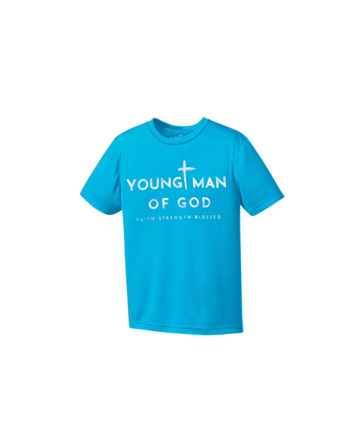 Blue Tee YOUNG MAN OF GOD