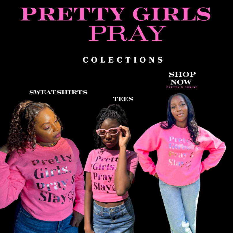 Pretty Girls Pray & Slay Fleece Crew