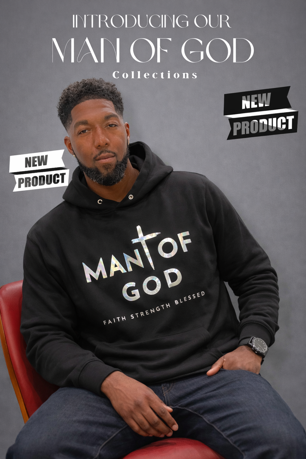 MAN  OF GOD HOODIE