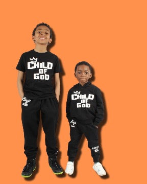 Child of God Sets Black  (Hoodie, Pants & Tee)